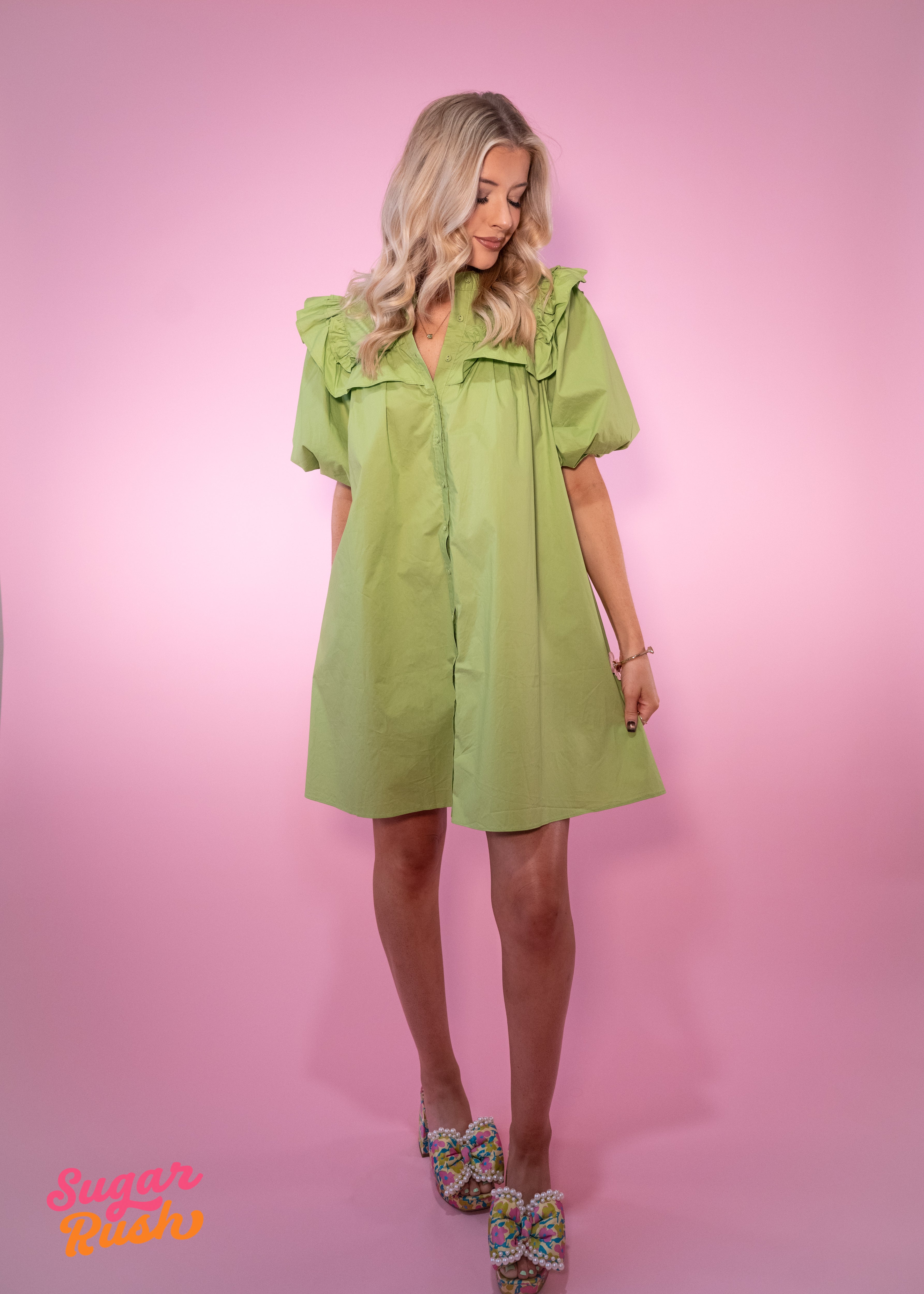 Green with Envy Dress