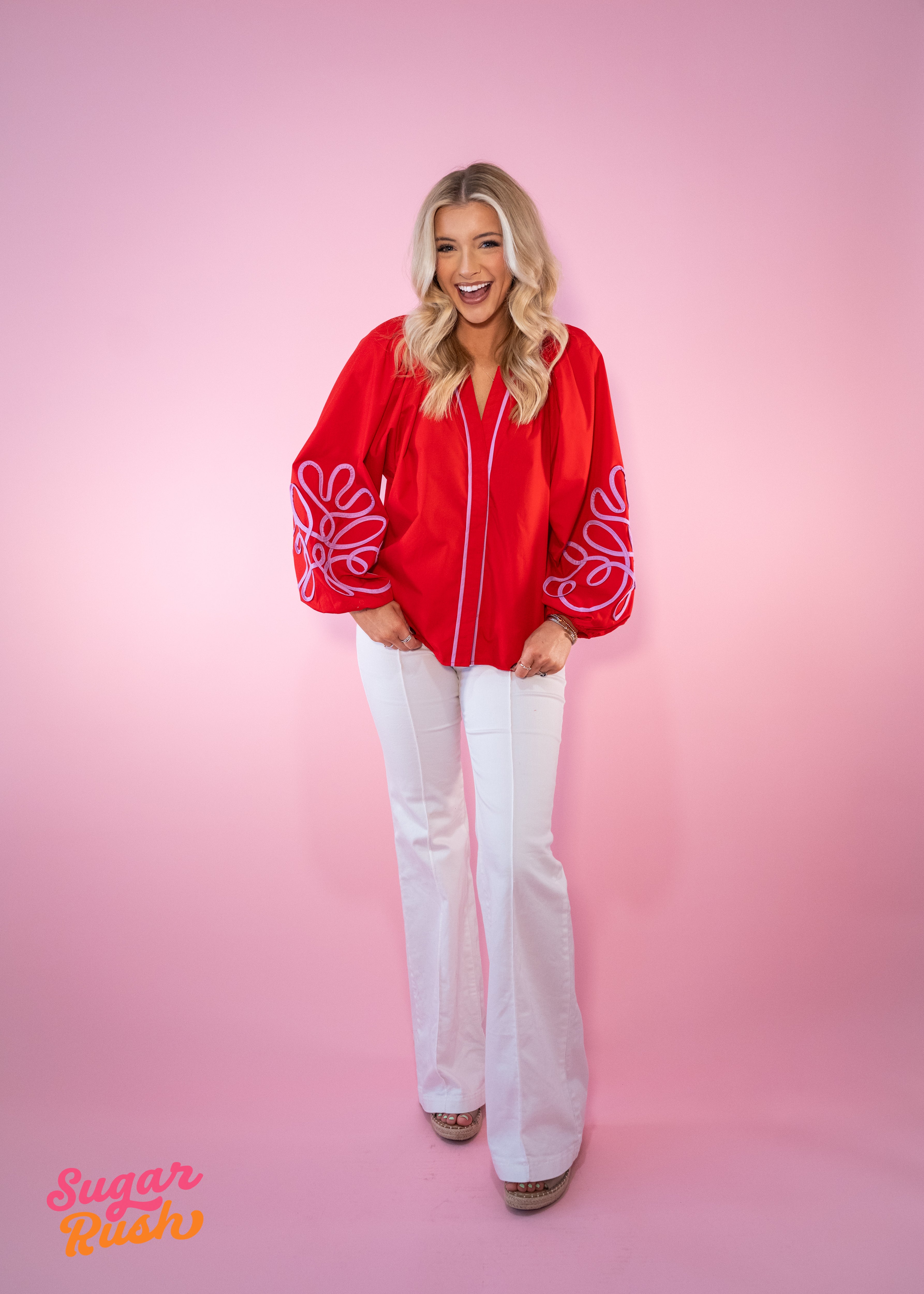 Ribbons and Bows Top