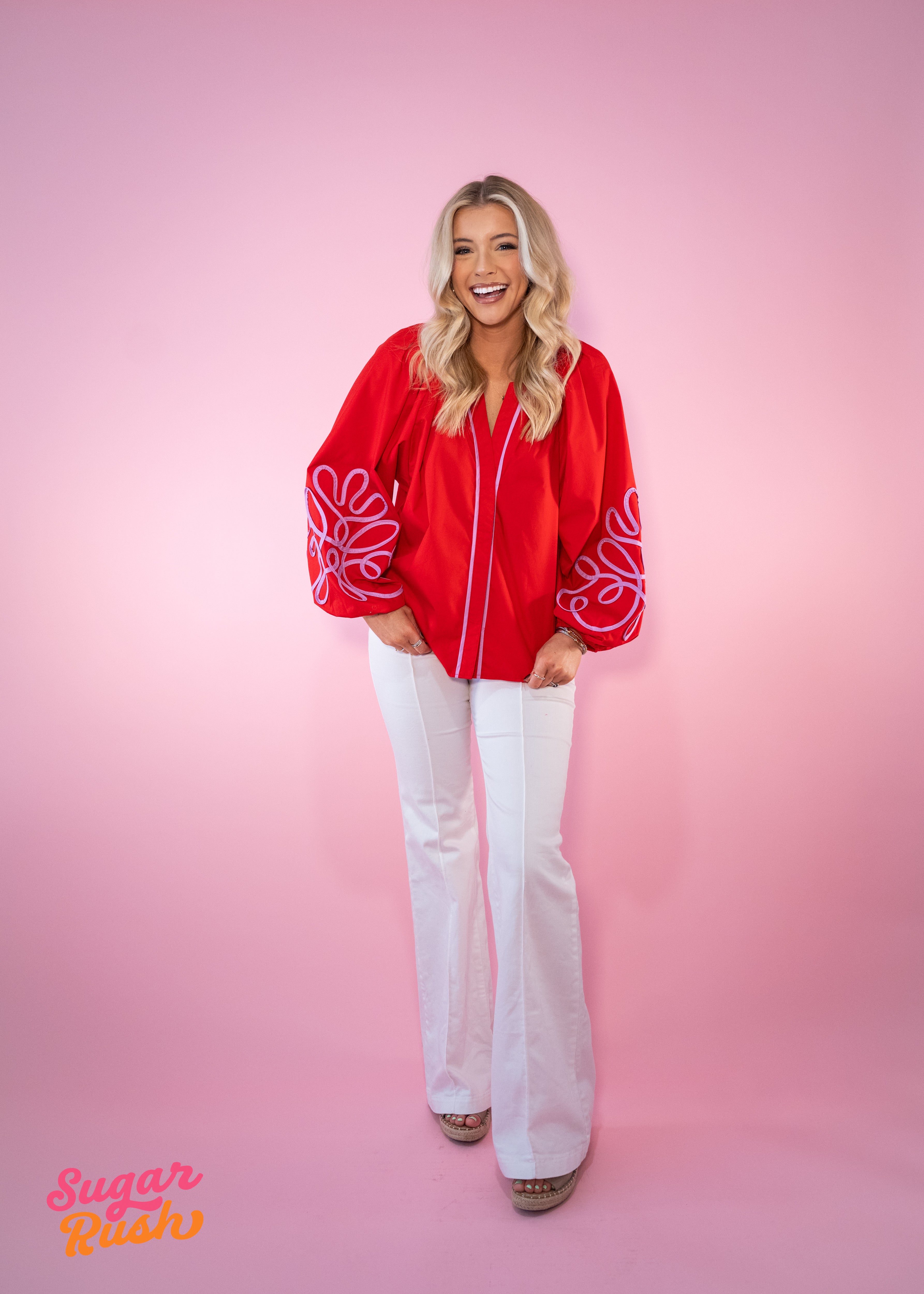 Ribbons and Bows Top